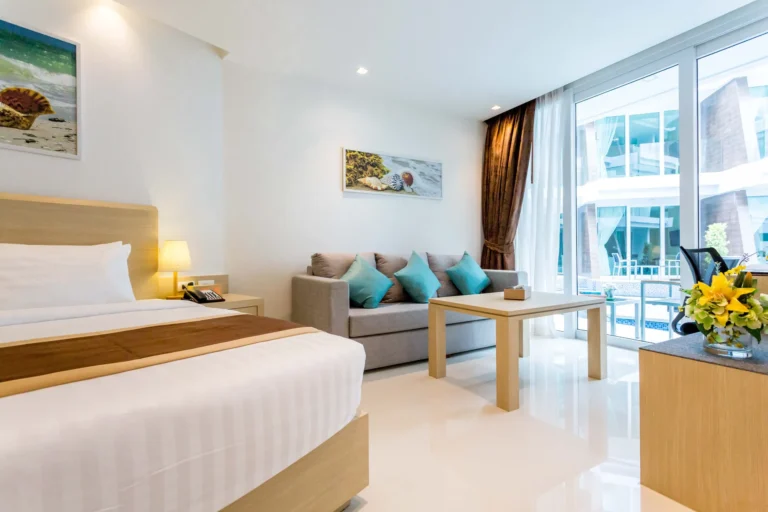 Superior Pool Access Room at The Beachfront Hotel Phuket with direct swimming pool access